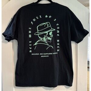 Empyre Graphic 'Hell Was Full I Came Back' Skeleton Skull Skate Men’s L